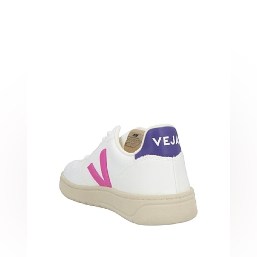 Veja V-10 Sneaker in White & Ultraviolet &
Purple SIZE 8, EUR 39 - Picture 2 of 7